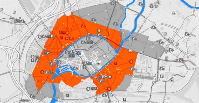 Où se garer à Strasbourg ? La zone orange des parking payants