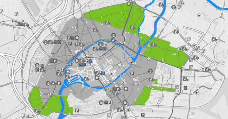 Où se garer à Strasbourg ? La zone verte des parking payants